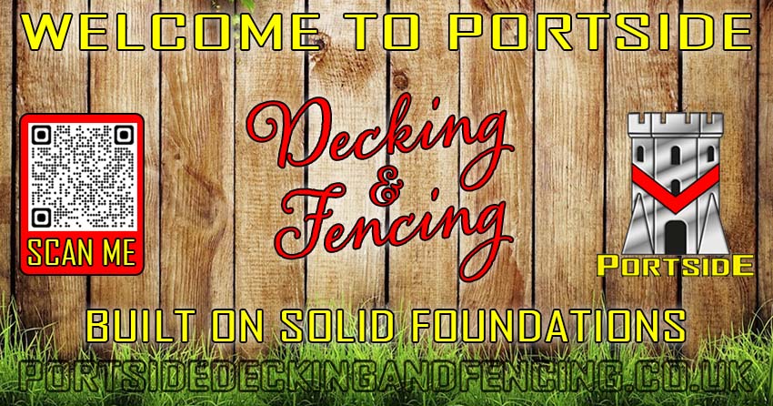 Portside Decking and Fencing Decking | Fencing | Garden Structures | Garden Bars | Man Caves banner image