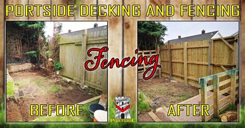 Old Fence and Trees Removed and Replaced Project Article Image